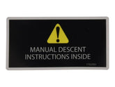 1702901 Decal, Man Dscnt | JLG
